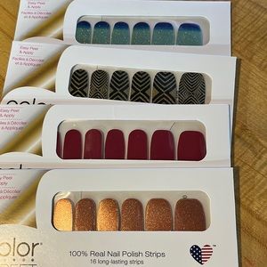 color street nail polish strips. New.